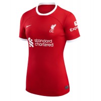 Liverpool Ibrahima Konate #5 Replica Home Shirt Ladies 2023-24 Short Sleeve